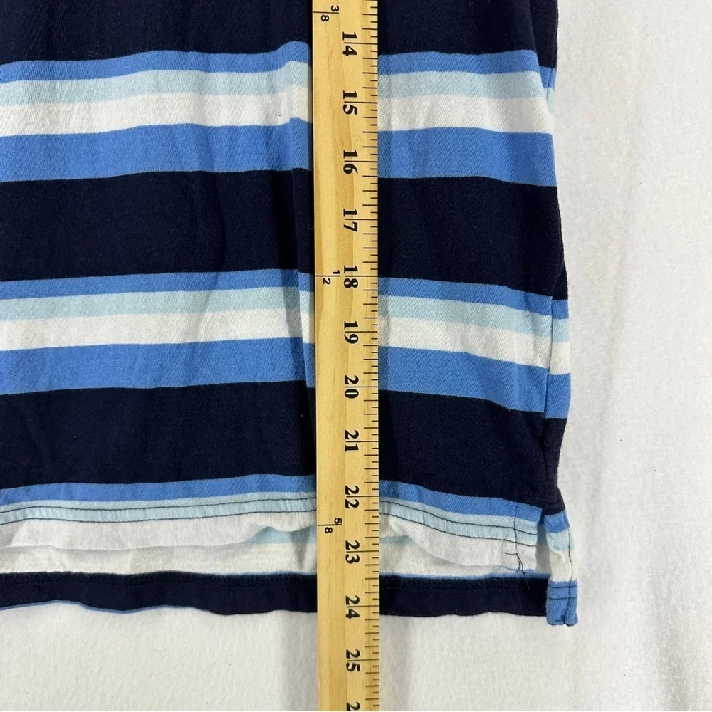 The Children’s‎ Place Short Sleeve Striped Jersey Polo Youth Boys Size L Blue